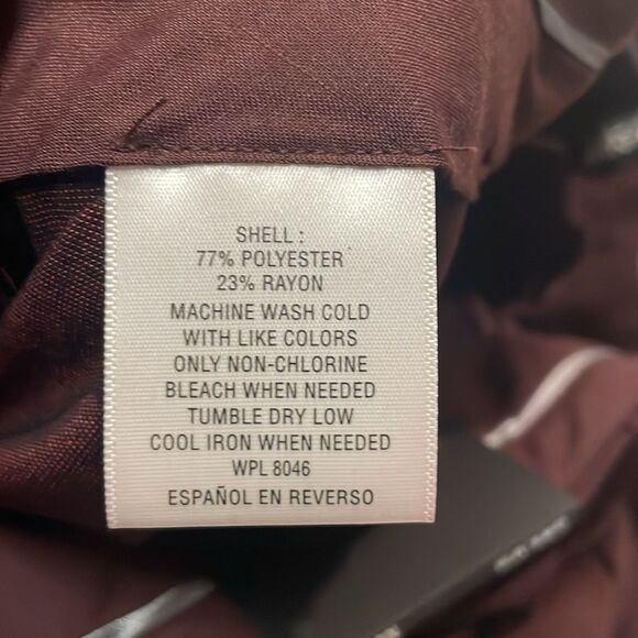 INC International Concepts- NWT “Milan” Slim Fit Straight Leg Pants 30W 32L - Picture 9 of 10